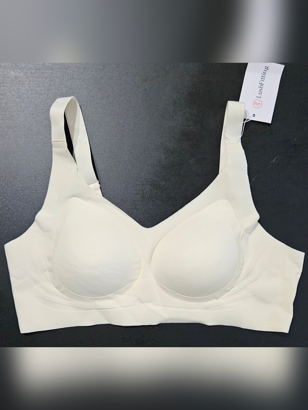 Cream Wireless Comfort Bra - Smooth Everyday Support